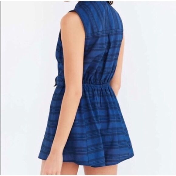 NEW ✨ UO Cooperative Women's Blue Joey Romper - Picture 3 of 6